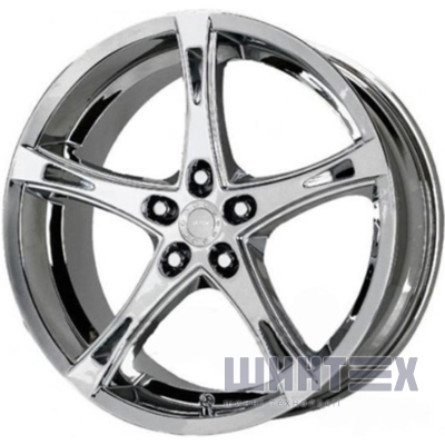 Verde V58 5IVE 8x17 5x120 ET20 DIA74.1 Chrom